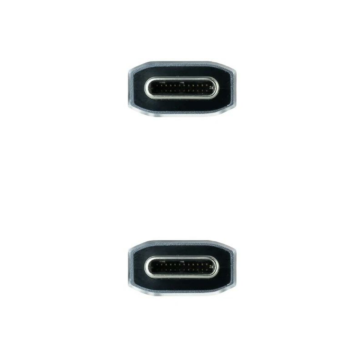 USB-C kabel NANOCABLE 10.01.4101-COMB Zelena 1 m (1 kom.)